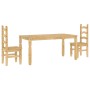 Juego de comedor Panama 3 pzas madera maciza de pino von , Möbelsets für Küchen und Esszimmer - Ref: Foro24-3345200, Preis: 3...