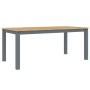Juego de comedor Panama 7 pzas madera maciza de pino gris von , Möbelsets für Küchen und Esszimmer - Ref: Foro24-3345192, Pre...