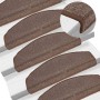 Alfombrilla escalera 30 uds marrón café 65x24x4 cm by , Stair mats - Ref: Foro24-3365753, Price: 131,30 €, Discount: %