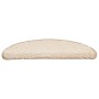 Alfombrilla escalera 30 uds color crema 56x17x3 cm de , Alfombrillas para escalones - Ref: Foro24-3365803, Precio: 157,76 €, ...