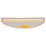 Alfombrilla escalera 30 uds color crema 56x17x3 cm de , Alfombrillas para escalones - Ref: Foro24-3365803, Precio: 157,76 €, ...