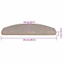 Alfombrilla escalera 30 uds marrón claro 65x24x4 cm by , Stair mats - Ref: Foro24-3365751, Price: 143,18 €, Discount: %