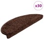 Alfombrilla escalera 30 uds Marrón 65x21x4 cm by , Stair mats - Ref: Foro24-3365815, Price: 168,66 €, Discount: %