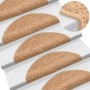 Alfombrilla escalera 30 uds beige 56x17x3 cm de , Alfombrillas para escalones - Ref: Foro24-3365801, Precio: 161,87 €, Descue...