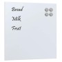 Pizarra magnética de pared vidrio templado blanco 40x40 cm by , White boards - Ref: Foro24-4008627, Price: 22,69 €, Discount: %