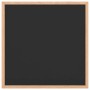 Pizarra con marco de madera maciza de pino negra 40x40 cm by , Notice boards - Ref: Foro24-4017410, Price: 13,88 €, Discount: %
