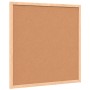 Pizarra con marco de madera maciza de pino negra 40x40 cm by , Notice boards - Ref: Foro24-4017410, Price: 13,88 €, Discount: %