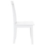 Sillas de comedor 2 unidades madera maciza de caucho blanco von , Essstühle - Ref: Foro24-4102393, Preis: 105,03 €, Rabatt: %