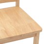 Sillas de comedor 2 uds madera maciza natural caucho von , Essstühle - Ref: Foro24-4102398, Preis: 112,37 €, Rabatt: %