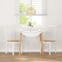 Sillas de comedor 2 unidades madera maciza de caucho blanco von , Essstühle - Ref: Foro24-4102504, Preis: 122,33 €, Rabatt: %