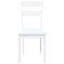 Sillas de comedor 2 unidades madera maciza de caucho blanco von , Essstühle - Ref: Foro24-4102385, Preis: 99,73 €, Rabatt: %