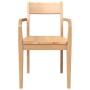 Sillas de comedor 2 uds madera maciza natural caucho by , dining chairs - Ref: Foro24-4102510, Price: 182,52 €, Discount: %