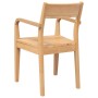 Sillas de comedor 2 uds madera maciza natural caucho by , dining chairs - Ref: Foro24-4102510, Price: 182,52 €, Discount: %