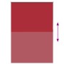 Estor Enrollable Opaco Rojo 110x150 cm Tela Ancho 105,7 cm by , Blinds and blinds - Ref: Foro24-4011780, Price: 22,17 €, Disc...