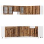Mueble de cocina 11 piezas madera contrachapada madera vieja von , Küchenschränke - Ref: Foro24-3328577, Preis: 682,17 €, Rab...