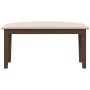 Banco 90 cm Madera Maciza Marrón Caucho von , Ess- und Küchenbänke - Ref: Foro24-4102592, Preis: 69,73 €, Rabatt: %