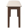 Banco 90 cm Madera Maciza Marrón Caucho von , Ess- und Küchenbänke - Ref: Foro24-4102592, Preis: 69,73 €, Rabatt: %
