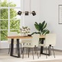 Sillas de comedor 4 unidades cuero sintético color crema von , Essstühle - Ref: Foro24-3315214, Preis: 169,19 €, Rabatt: %