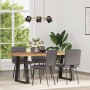 Sillas de comedor 4 unidades cuero sintético gris by , dining chairs - Ref: Foro24-3315268, Price: 170,17 €, Discount: %