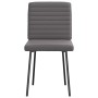 Sillas de comedor 4 unidades cuero sintético gris by , dining chairs - Ref: Foro24-3315268, Price: 170,17 €, Discount: %