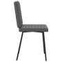 Sillas de comedor 4 unidades cuero sintético gris by , dining chairs - Ref: Foro24-3315268, Price: 170,17 €, Discount: %