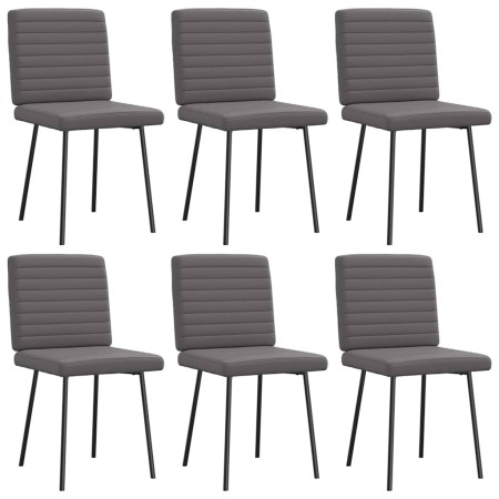 Sillas de comedor 6 unidades cuero sintético gris von , Essstühle - Ref: Foro24-3315538, Preis: 251,04 €, Rabatt: %