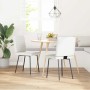 Sillas de comedor 2 unidades cuero sintético blanco by , dining chairs - Ref: Foro24-4101172, Price: 88,50 €, Discount: %
