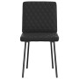 Sillas de comedor 6 unidades cuero sintético negro by , dining chairs - Ref: Foro24-3315488, Price: 254,29 €, Discount: %