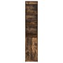 Aparador alto roble ahumado 37,5x35x180 cm madera de ingeniería von , Sideboards - Ref: Foro24-861674, Preis: 85,26 €, Rabatt: %