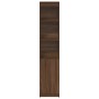 Aparador alto roble marrón 37,5x35x180 cm madera de ingeniería by , Sideboards - Ref: Foro24-861676, Price: 86,99 €, Discount: %