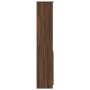 Aparador alto roble marrón 37,5x35x180 cm madera de ingeniería by , Sideboards - Ref: Foro24-861676, Price: 86,99 €, Discount: %