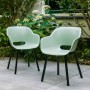 Silla de jardín Keter con patas de metal "Noa" 2 piezas verde vintage von , Gartenstühle - Ref: Foro24-447619, Preis: 151,06 ...