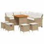 Juego de sofás de jardín en forma de L con cojines 6 pzas beige von , Gartensets - Ref: Foro24-3213542, Preis: 572,34 €, Raba...