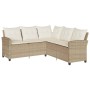 Juego de sofás de jardín en forma de L con cojines 6 pzas beige von , Gartensets - Ref: Foro24-3213542, Preis: 572,34 €, Raba...