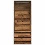 Armario de madera de ingeniería madera envejecida 80x50x200 cm von , Kleiderschränke - Ref: Foro24-3307754, Preis: 136,80 €, ...