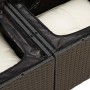 Set sofás jardín y cojines 7 pzas ratán sintético acacia negro by , Garden sets - Ref: Foro24-3327444, Price: 476,34 €, Disco...