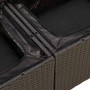 Set sofás jardín y cojines 7 pzas ratán sintético acacia negro by , Garden sets - Ref: Foro24-3327562, Price: 569,99 €, Disco...