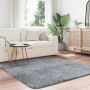Alfombra de pelo largo NAVARRA gris plateado 160x160 cm de , Alfombras - Ref: Foro24-4102876, Precio: 36,24 €, Descuento: %