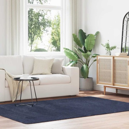 Alfombra de pelo largo NAVARRA azul marino 160x230 cm poliéster by , Rugs - Ref: Foro24-4102843, Price: 56,18 €, Discount: %
