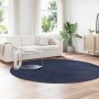 Alfombra de pelo largo NAVARRA azul marino 240x240 cm poliéster de , Alfombras - Ref: Foro24-4102931, Precio: 68,49 €, Descue...