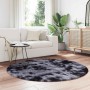Alfombra de pelo largo NAVARRA gris oscuro 160x160 cm poliéster by , Rugs - Ref: Foro24-4102912, Price: 35,30 €, Discount: %