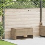 Cojines para exterior beige 100x55x55,5 cm ratán sintético von , Aufbewahrungsboxen für den Außenbereich - Ref: Foro24-410414...