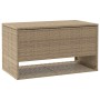 Cojines para exterior beige 100x55x55,5 cm ratán sintético von , Aufbewahrungsboxen für den Außenbereich - Ref: Foro24-410414...