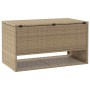 Cojines para exterior beige 100x55x55,5 cm ratán sintético von , Aufbewahrungsboxen für den Außenbereich - Ref: Foro24-410414...