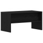 Mueble de TV madera de ingeniería roble negro 80x40x40 cm de , Muebles TV - Ref: Foro24-862393, Precio: 49,45 €