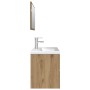 Juego de muebles baño 3 piezas madera ingeniería roble artisan von , Badezimmermöbel - Ref: Foro24-3328940, Preis: 281,64 €, ...