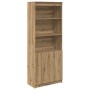 Aparador Artisan Roble 70x35x180 cm Madera de ingeniería by , Sideboards - Ref: Foro24-3328479, Price: 126,76 €, Discount: %