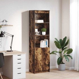 Aparador alto roble ahumado 50x35x180 cm madera de ingeniería von , Sideboards - Ref: Foro24-3328466, Preis: 104,93 €, Rabatt: %
