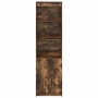 Aparador alto roble ahumado 50x35x180 cm madera de ingeniería by , Sideboards - Ref: Foro24-3328466, Price: 106,50 €, Discoun...