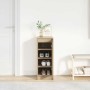 Zapatero roble Sonoma 29,5x34x76 cm Madera de ingeniería by , Shoe racks and shoe organizers - Ref: Foro24-861861, Price: 49,...